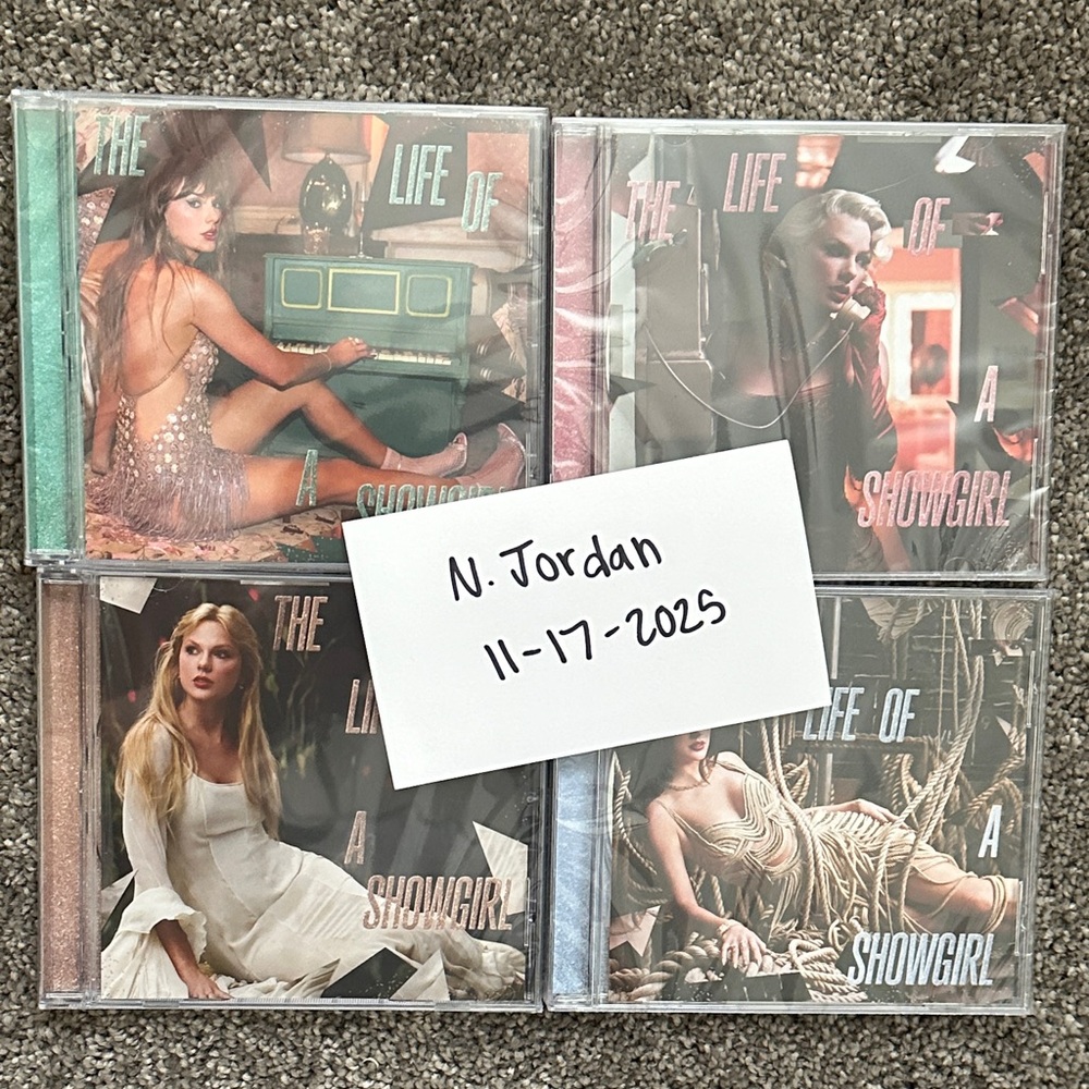 Taylor Swift 'The Life of a Showgirl' Acoustic CD Collection - unopened